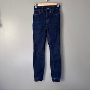 Madewell curvy high rise skinny jeans